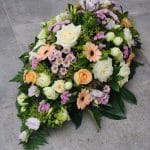 Raquette de fleur pour obsèques